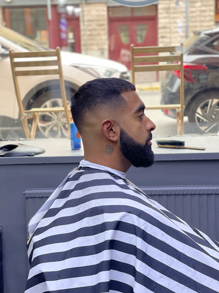 Fade haircut